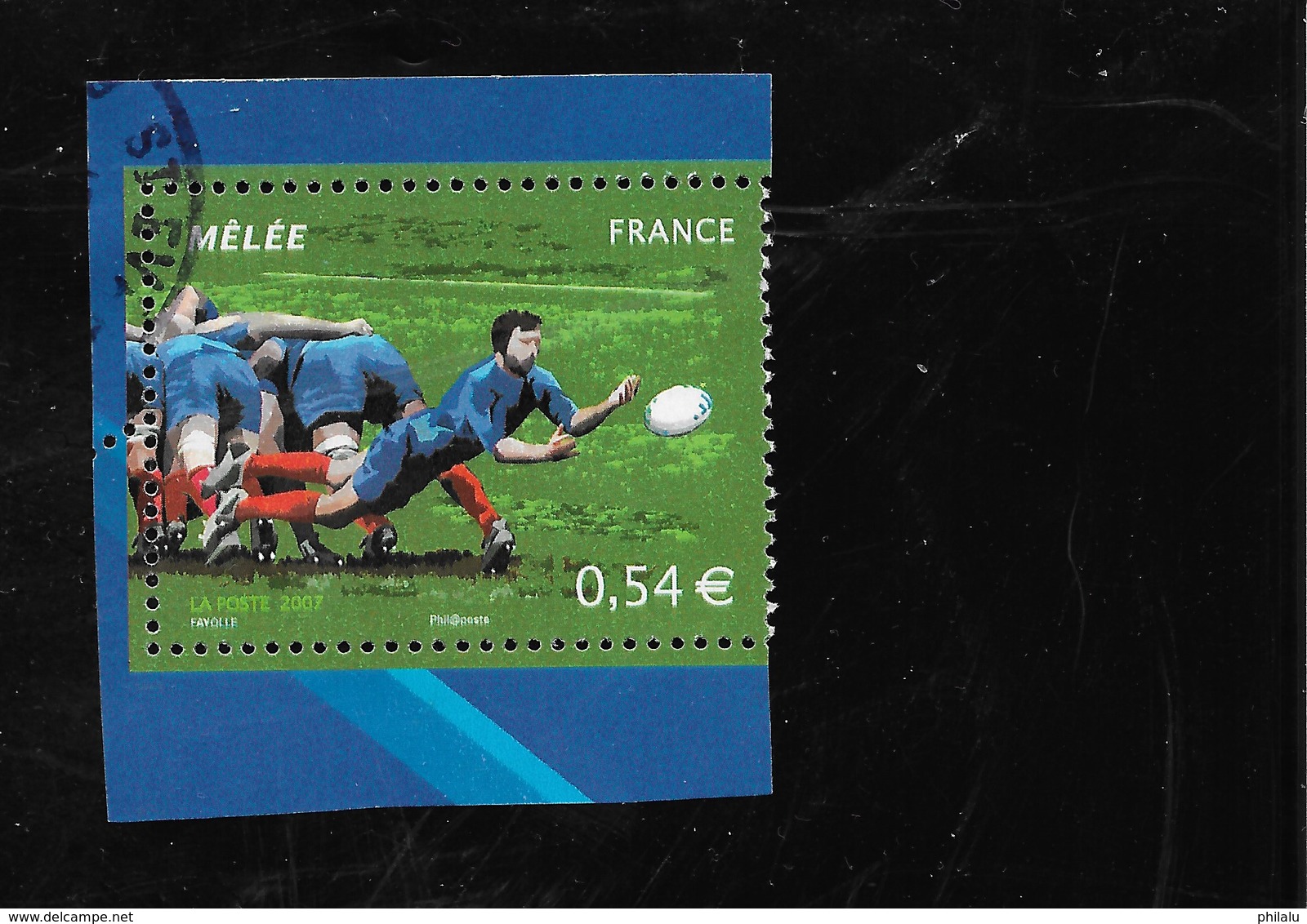 FRANCE 4063 Rugby La Mêlée - Oblitérés