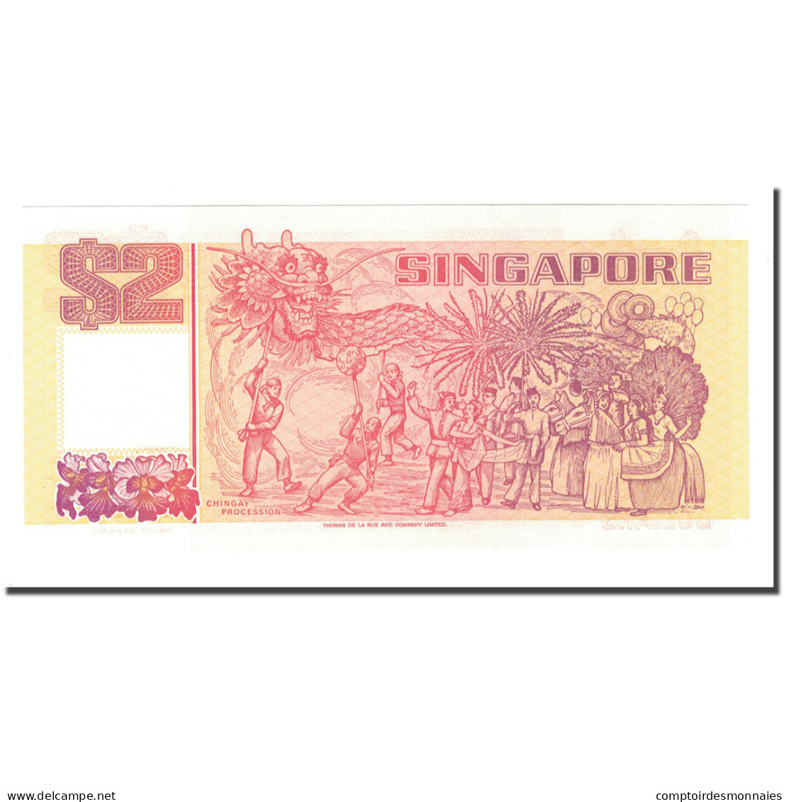 Billet, Singapour, 2 Dollars, 1990, KM:27, NEUF - Singapour