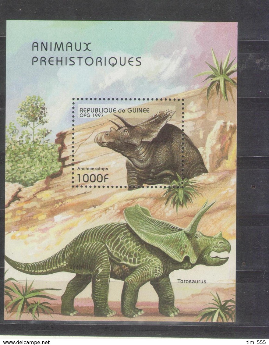 Guinee 1997  Dinosars Prehistorics MNH - Preistorici