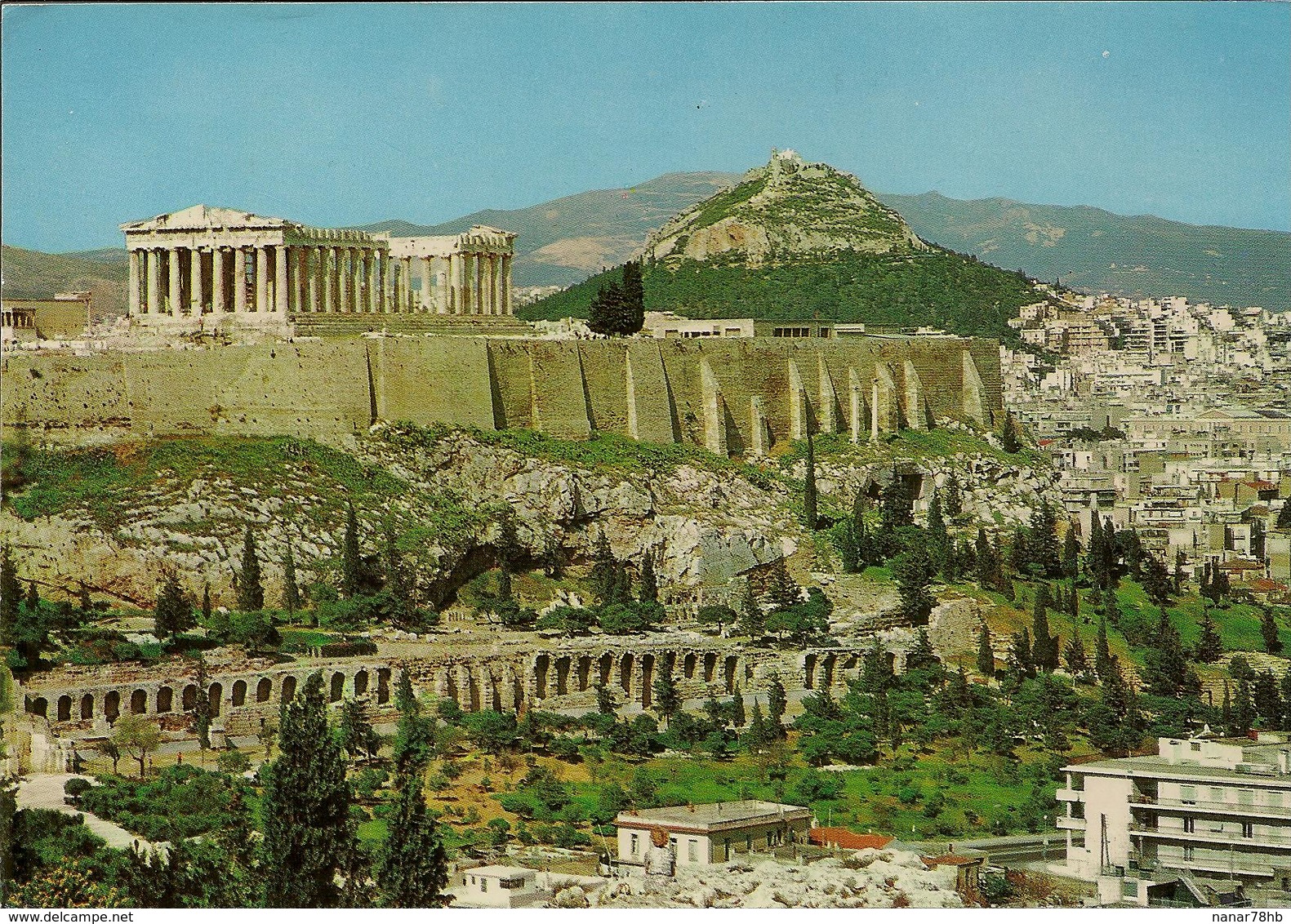 CPM Gréce Athenes, Vue De L'acropole - Grecia