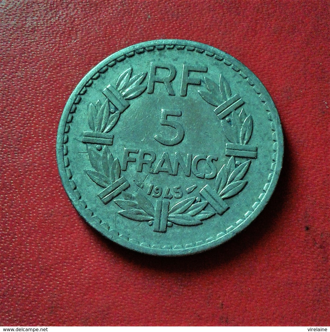 FRANCE 5 FRANCS LAVRILLIER 1945  ALU (B1 -22) - Otros & Sin Clasificación