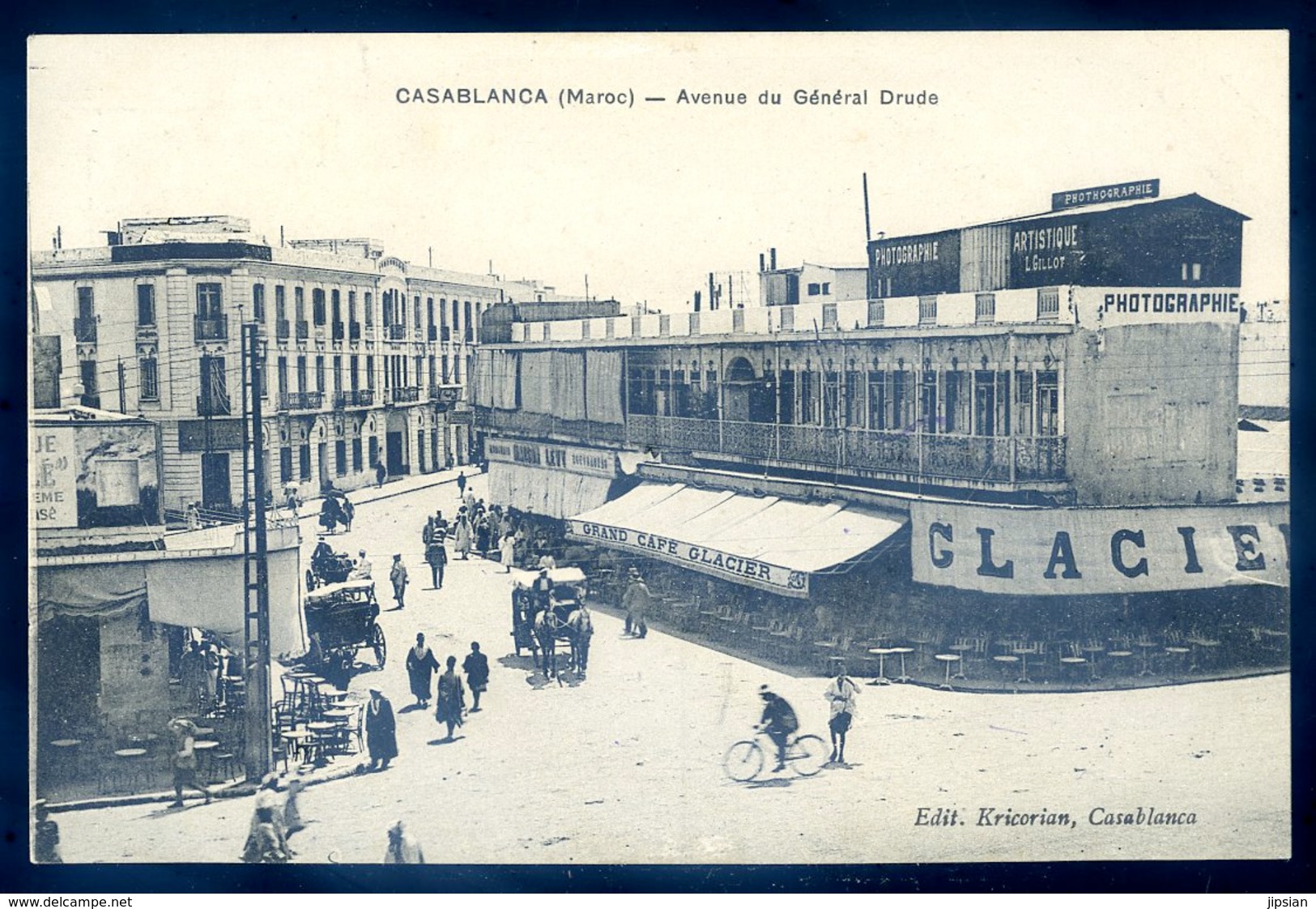 Cpa Du Maroc Casablanca Avenue Du Générale Drude  YN19 - Casablanca