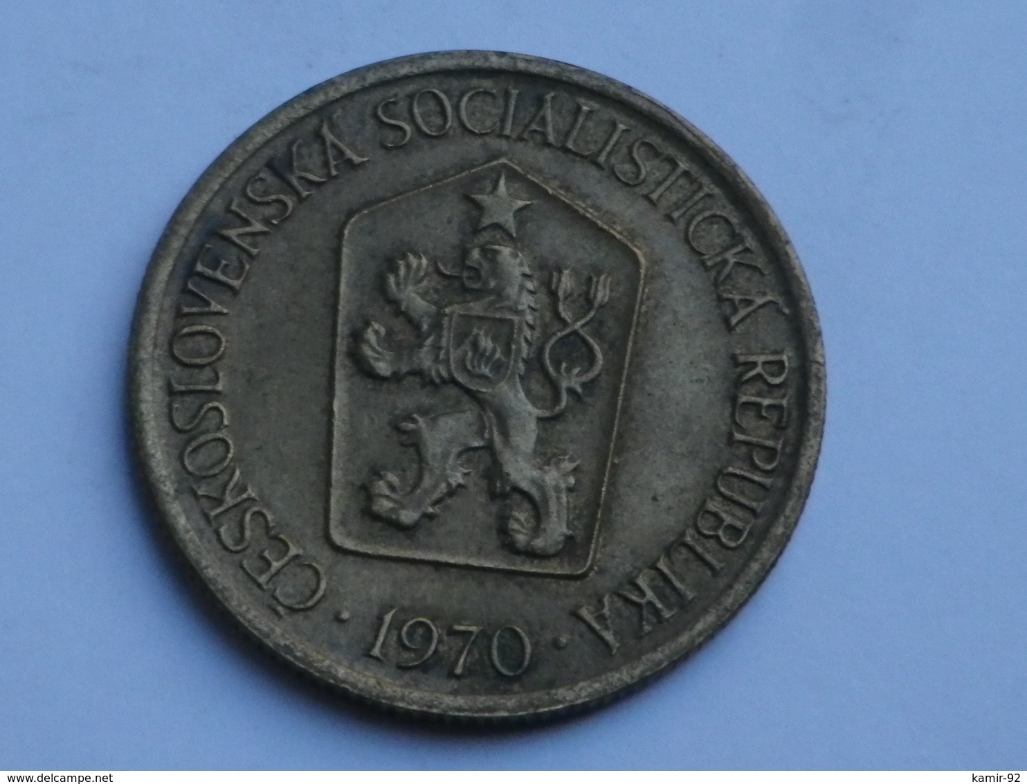 Tchecoslovaquie   1 Koruna  1970   Bronze Alu         Km#50   TTB - Tchécoslovaquie