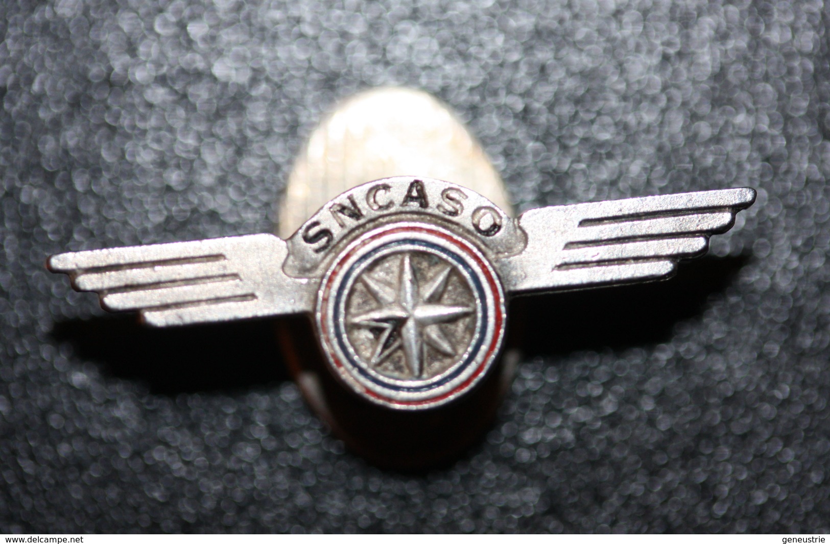 Insigne De Boutonnière "SNCASO / Société Nationale Des Constructions Aéronautiques Du Sud-Ouest" Sud-Aviation - Armée De L'air