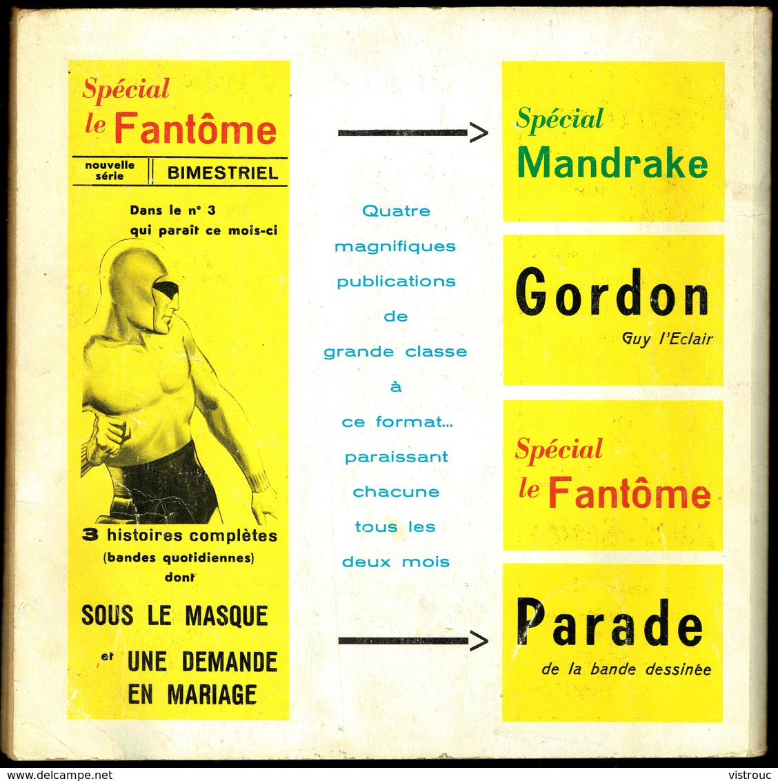 SPECIAL MANDRAKE - Bimestriel N° 3 - Edition Des Remparts - 1974. - Mandrake
