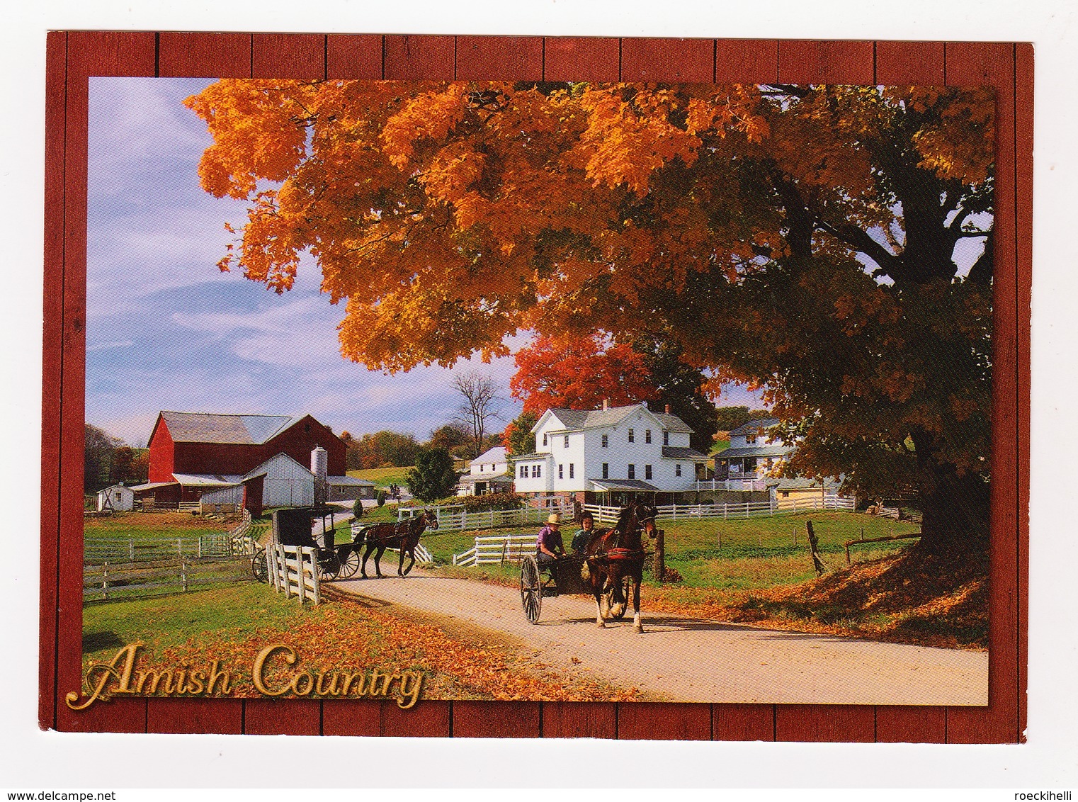 2014  - AK/CP/Postcard From Ohio's Amish Country -  O Gestempelt   -  Siehe Scans  (us 2018) - Sonstige & Ohne Zuordnung