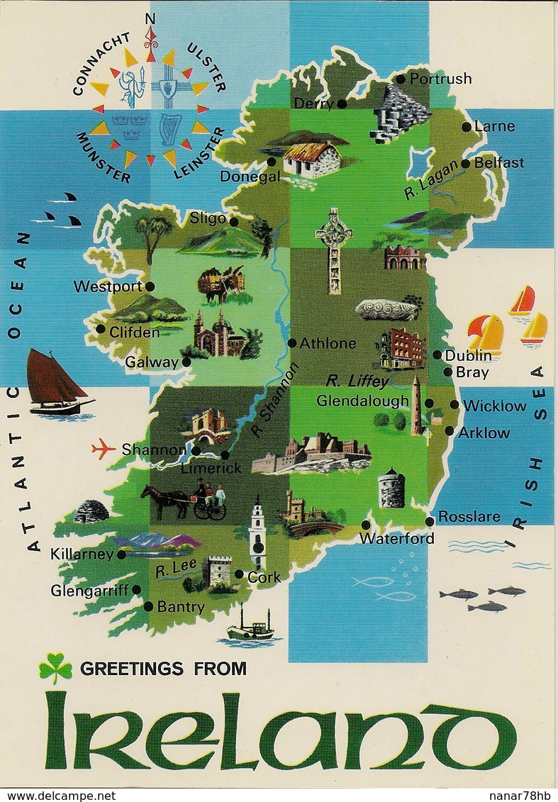 CPM Greetings From Ireland - Autres & Non Classés