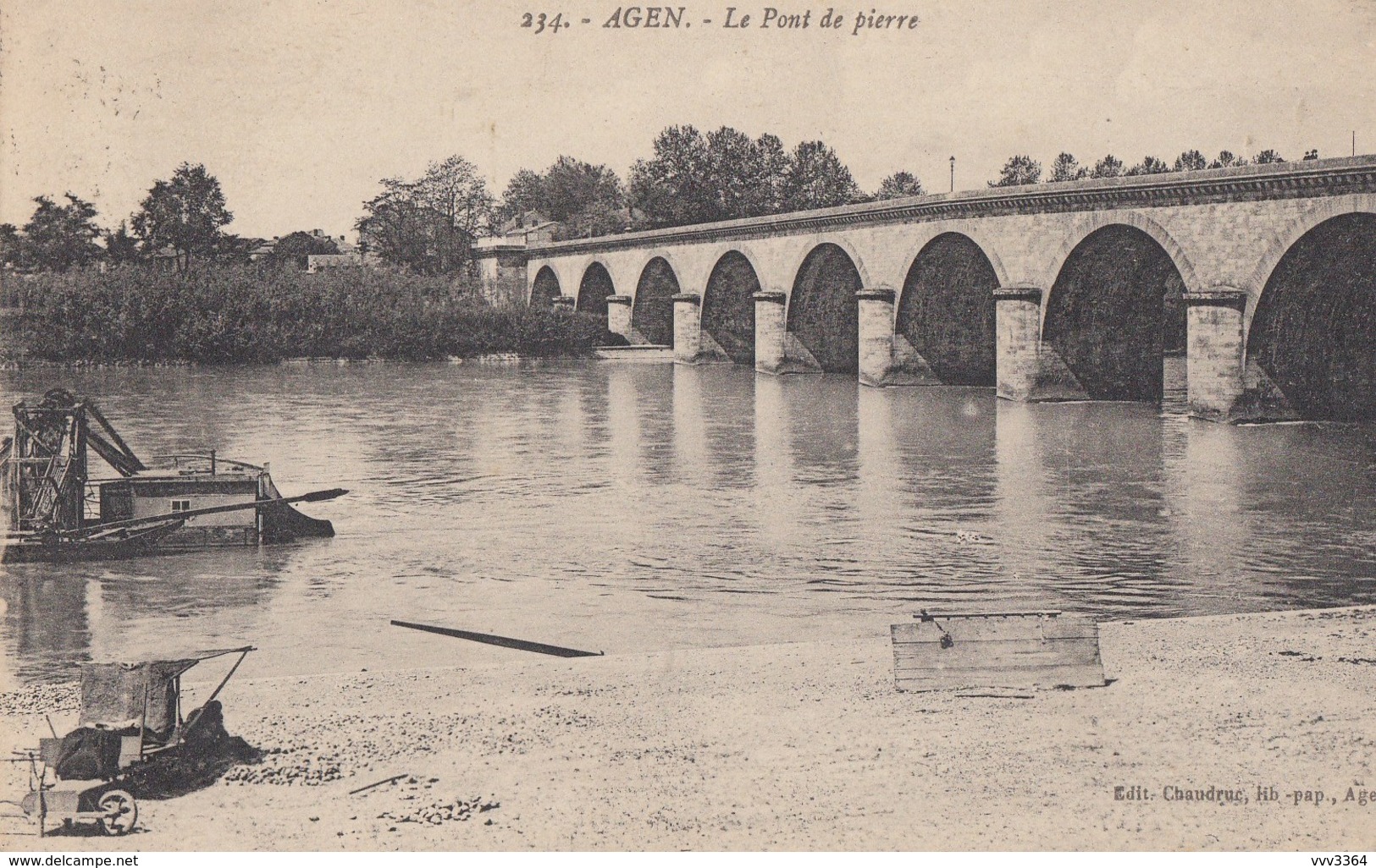 AGEN: Le Pont De Pierre - Agen