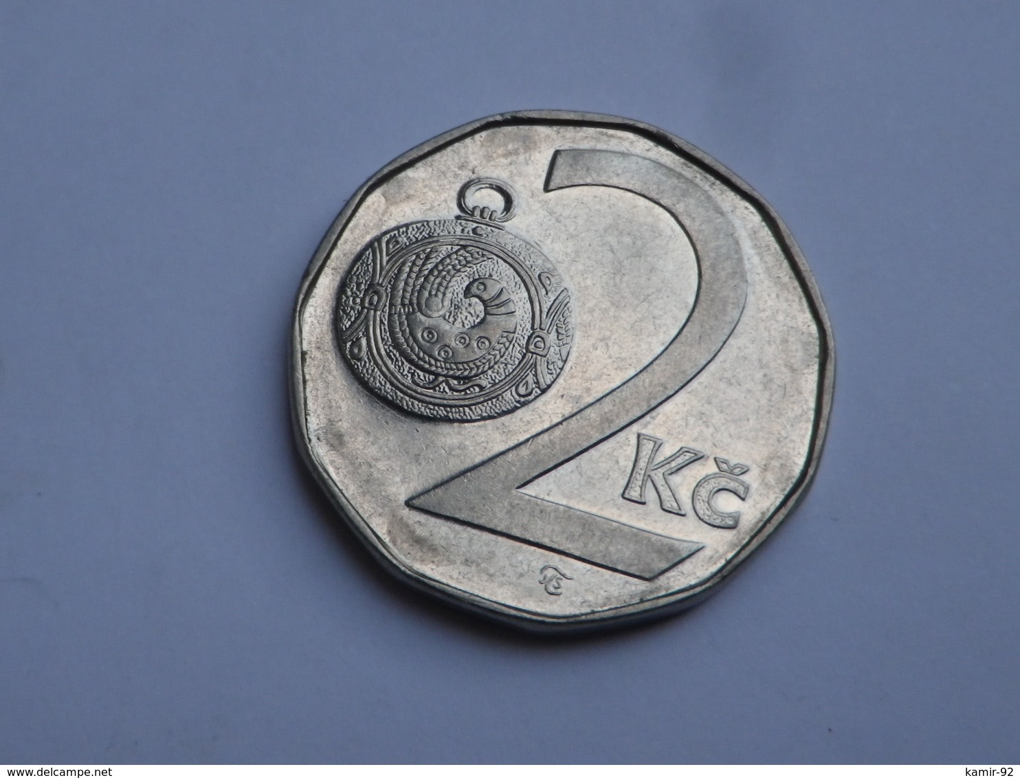 Tchequie 2 Korun 1993  Acier Nickel Km#9  Non Circulée SUP - República Checa