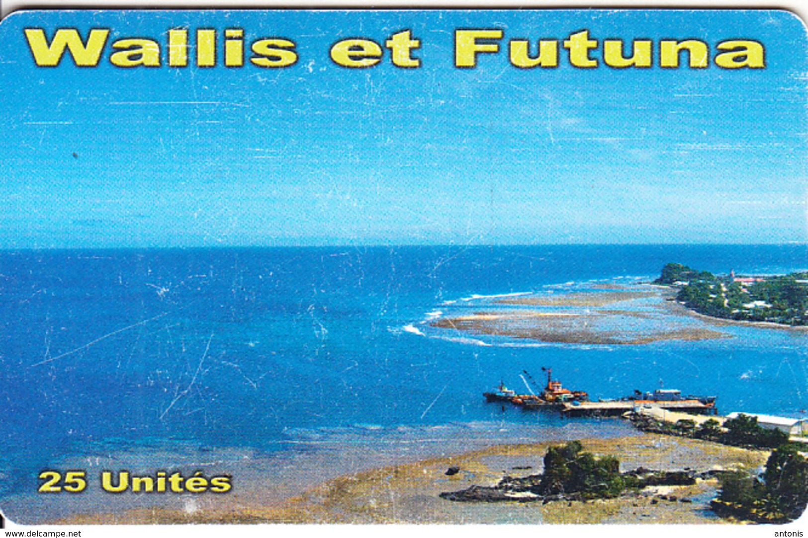 WALLIS & FUTUNA(chip) - Vue Port De Leava(no Number), Tirage 10000, Used - Wallis And Futuna