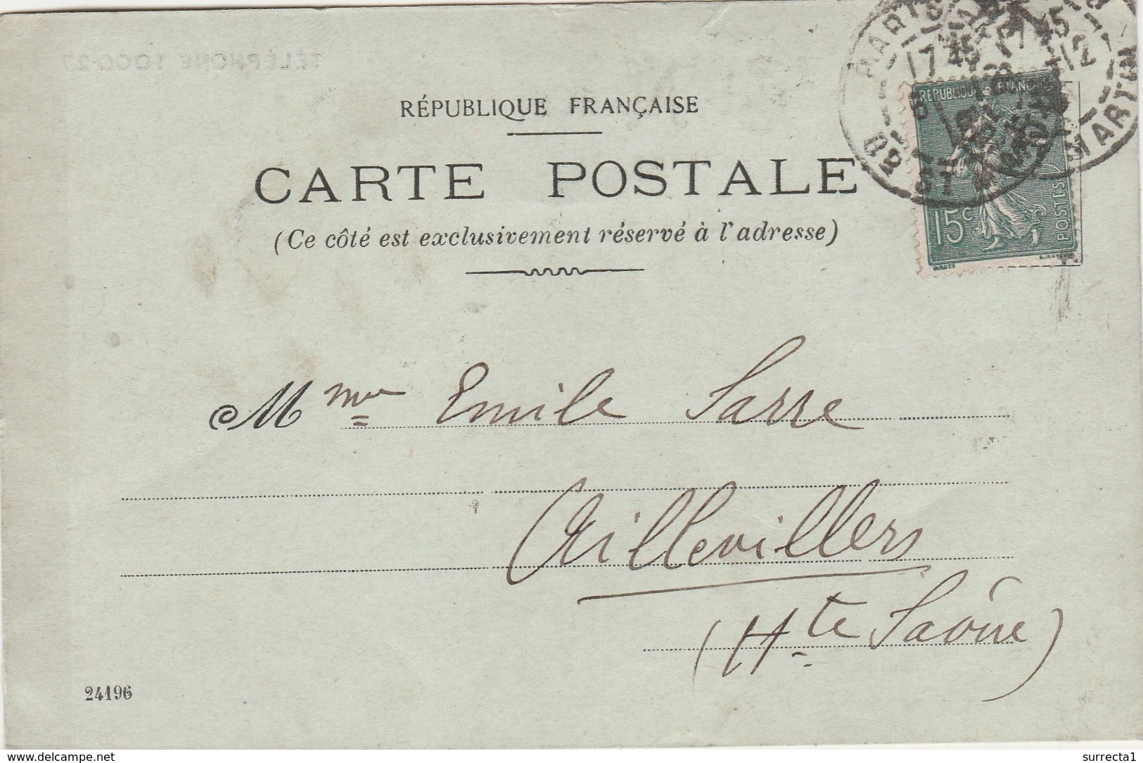 Carte Commerciale  1918 / A. Abd El Nour / 43 Bd St Martin / 75 Paris - Autres & Non Classés