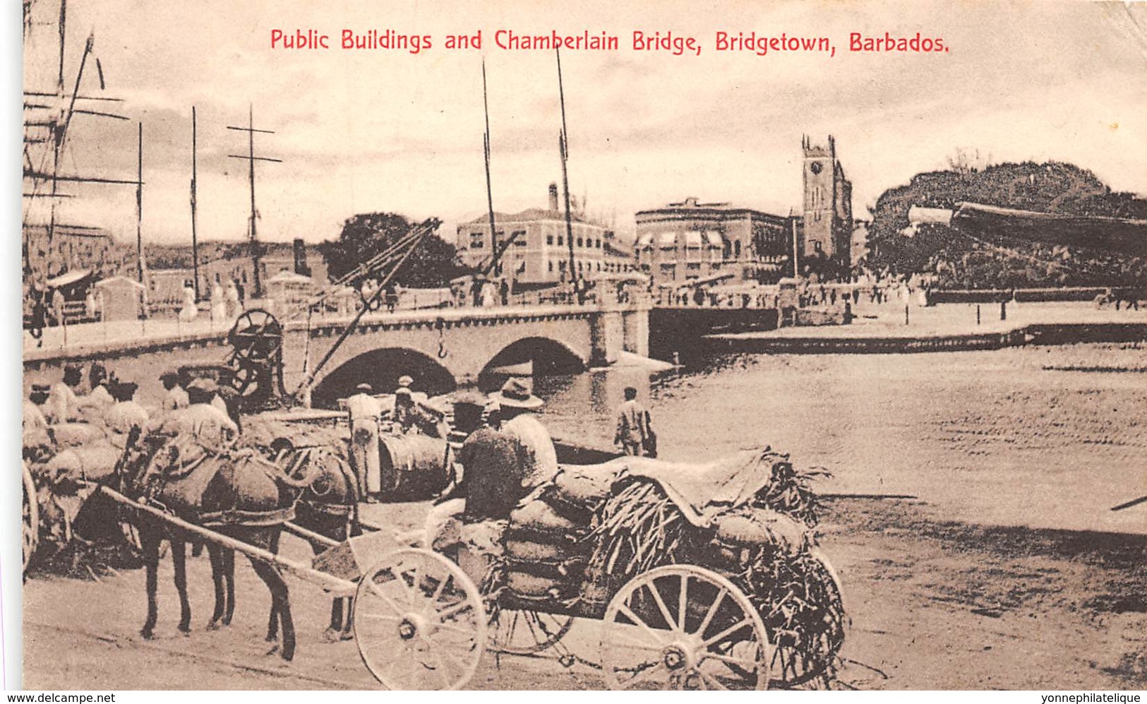 Barbados / 11 - Bridgetown - Public Buildings And Chamberlain Bridge - Barbades