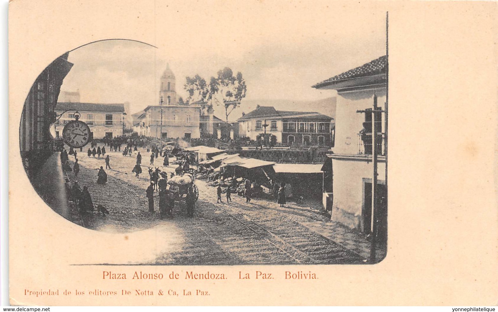 Bolivie - Other Topo / 08 - La Paz - Plaza Alonso De Mendoza - Bolivie