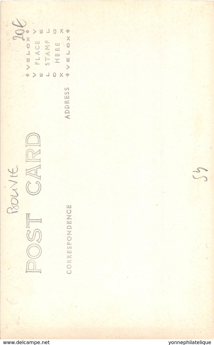 Bolivie - Ethnic V / 45 - Photo Card - Indio - Beau Cliché - Bolivie