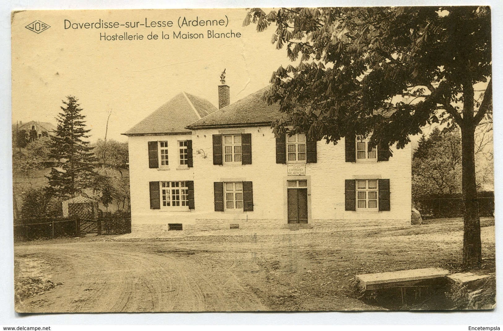 CPA - Carte Postale - Belgique - Daverdisse Sur Lesse - Hostellerie De La Maison Blanche (SV6468) - Daverdisse