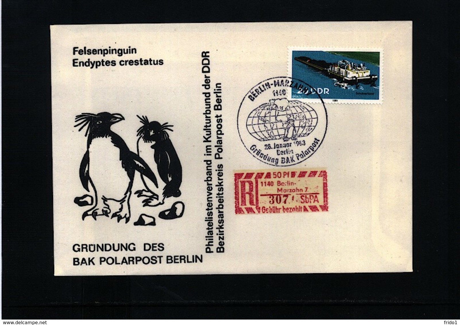 Germany / Deutschland DDR 1983 BAK Polarpost Berlin Interesting Cover - Events & Commemorations