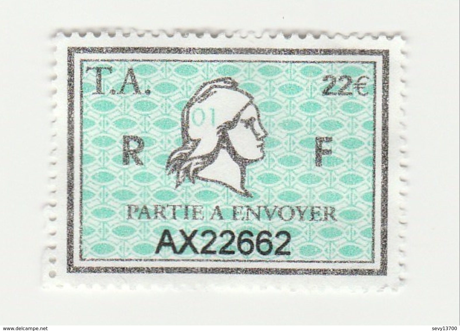 Série Timbres Fiscaux -  2 Timbres Amende Millésime 01 - Autres & Non Classés