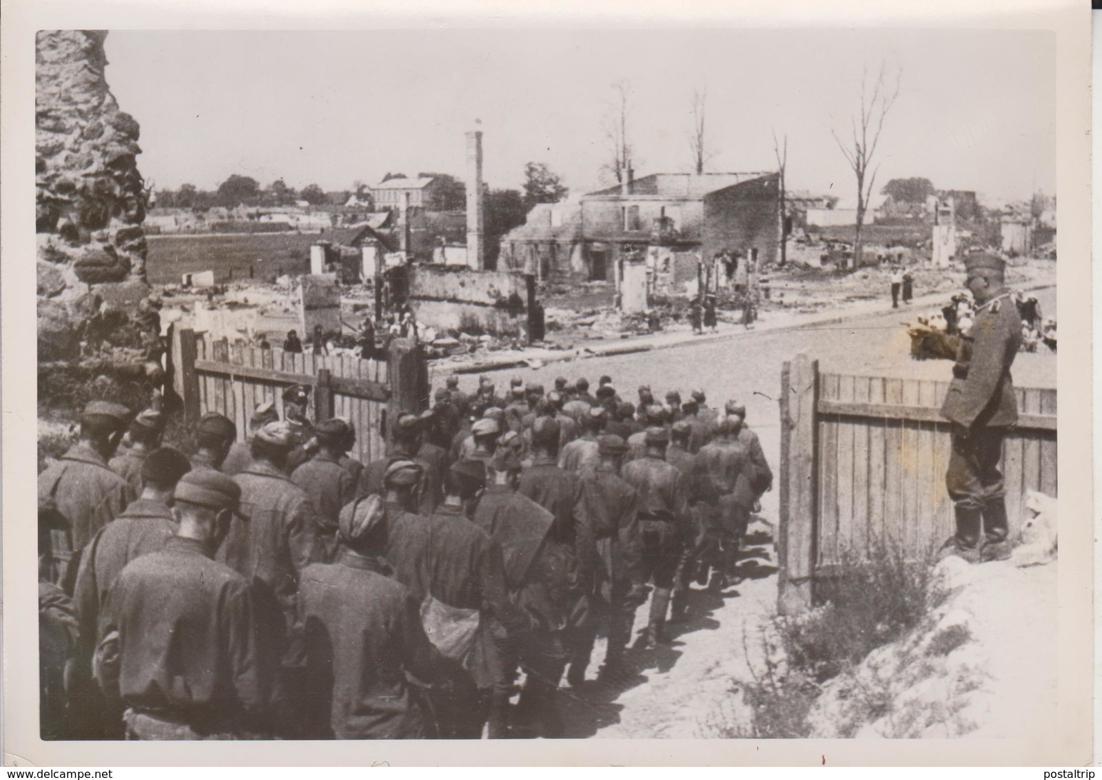 GEFANGENER SOWJETS  FOTO DE PRESSE WW2 WWII WORLD WAR 2 WELTKRIEG Aleman Deutchland - Guerra, Militares