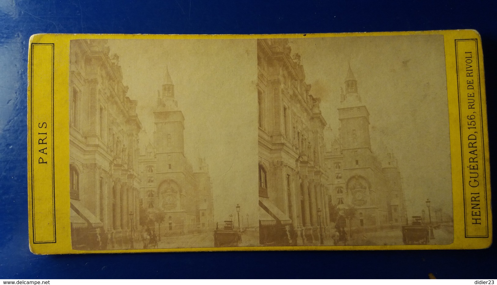 Stéréoscopique PARIS CONCIERGERIE - Stereoscopic