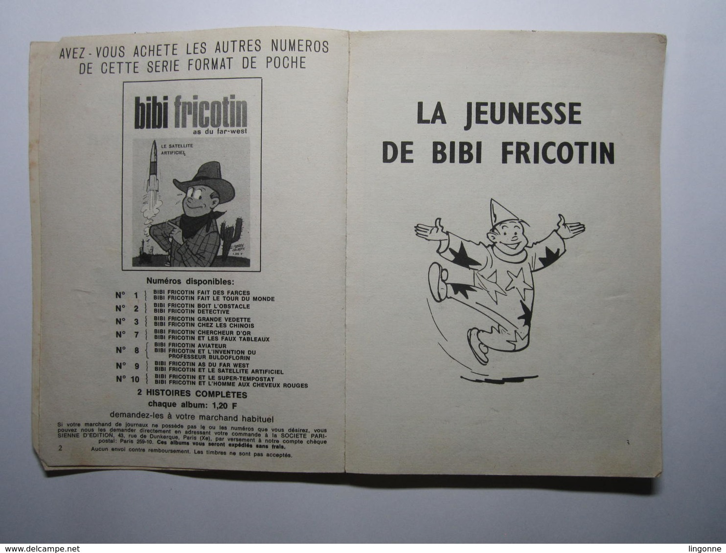 1969 BIBI FRICOTIN Petit Format N° 4 - Bibi Fricotin