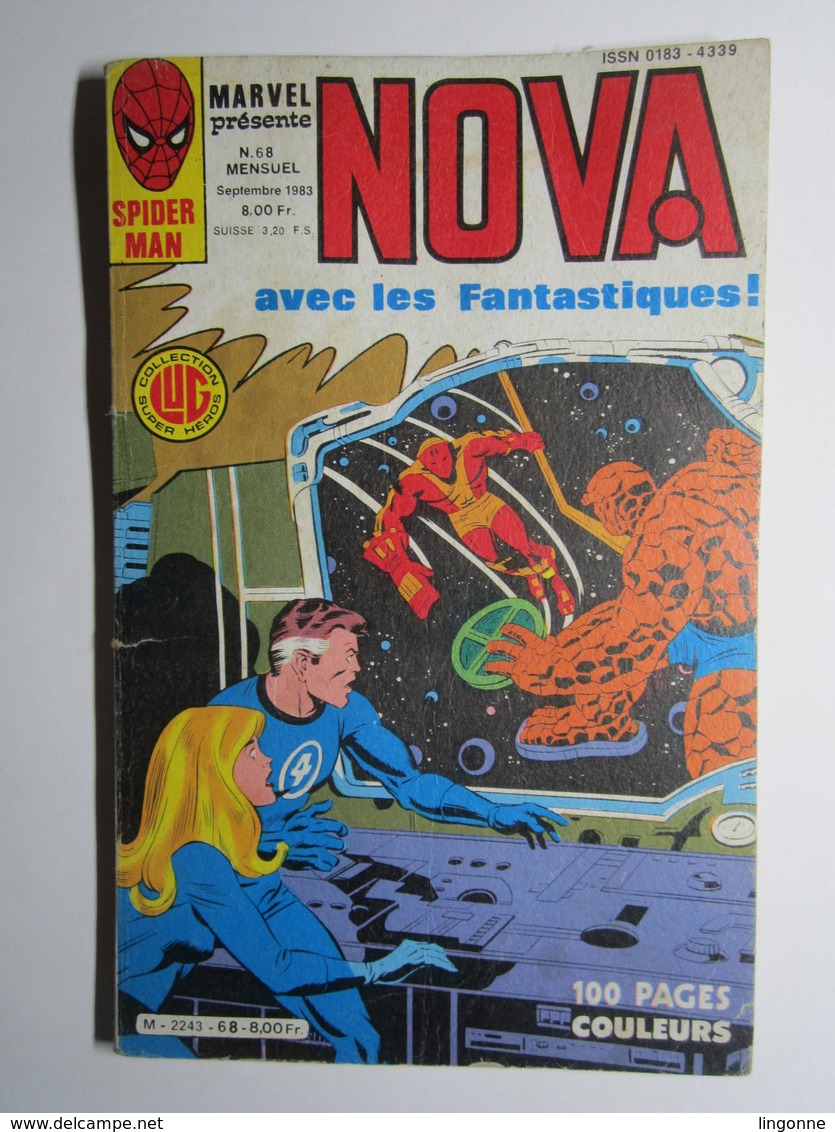 COMICS MARVEL EO REVUE NOVA N°68 1983 - Nova