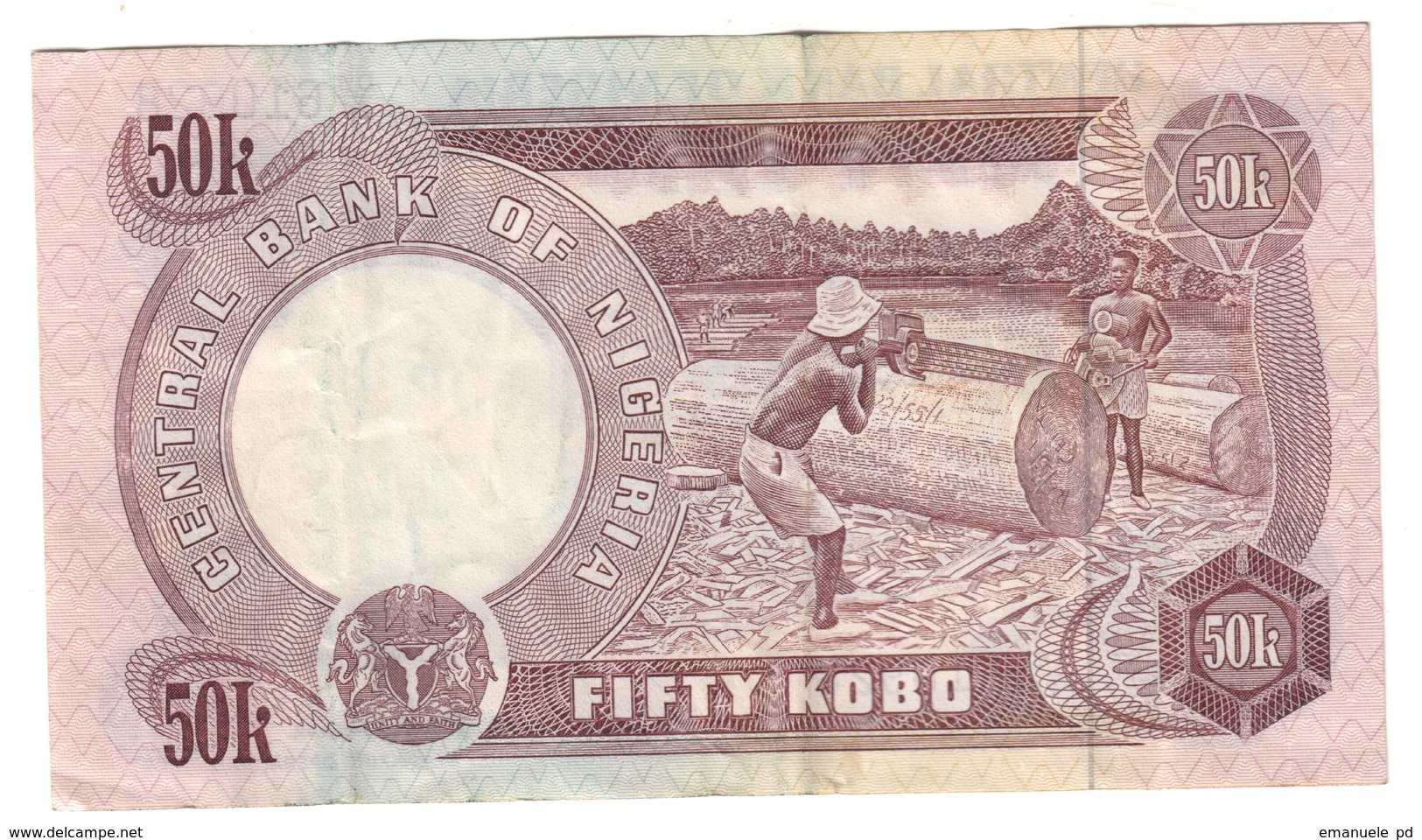 Nigeria 50 Kobo 1973 - Nigeria