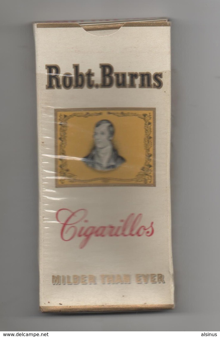 ETUI VIDE DE 5 CIGARES  - ROBT. BURNS - MILDER THAN EVER - Cigar Cases