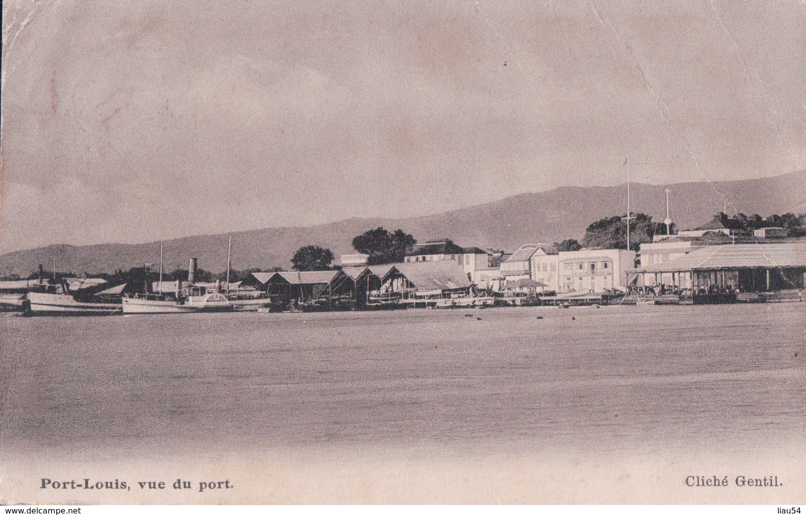 Port-Louis Vue Du Port (1909) - Maurice