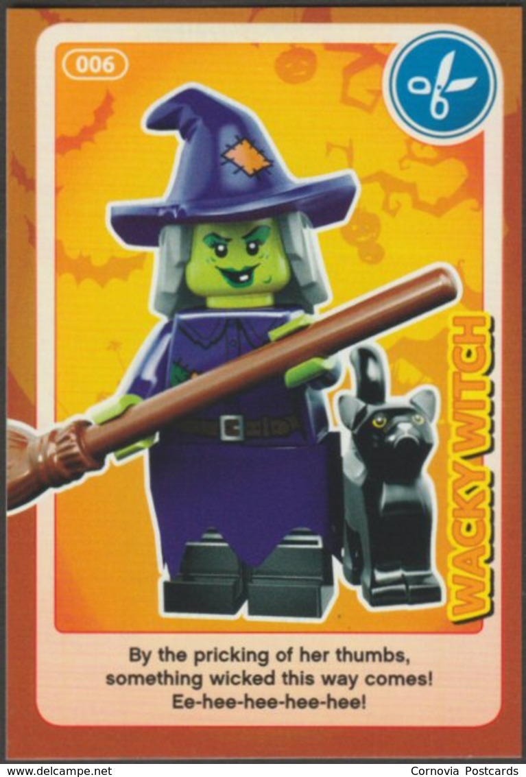 Lego Trading Card - Create The World - 006 Wacky Witch - Other & Unclassified