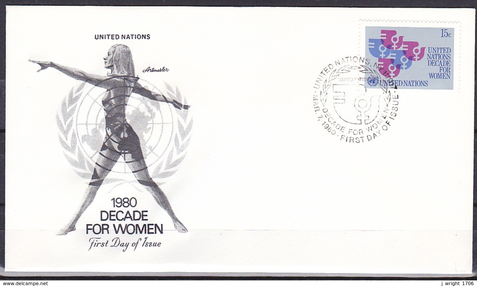 UN/New York/1980 - Decade For Women - 15 C - FDC - FDC