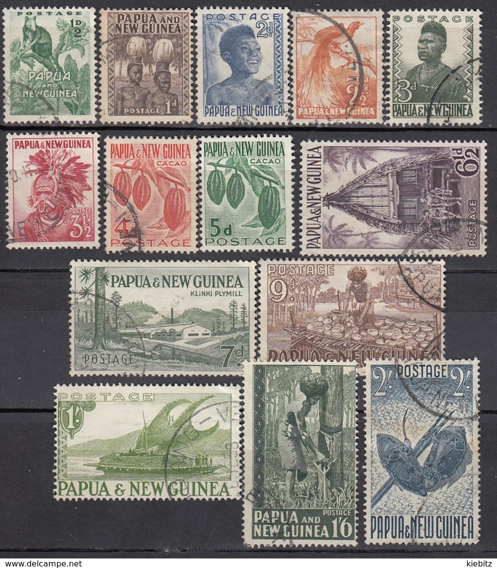 PAPUA NEUGUINEA 1952 - MiNr: 1-23 Lot 14 X  Used - Papua-Neuguinea