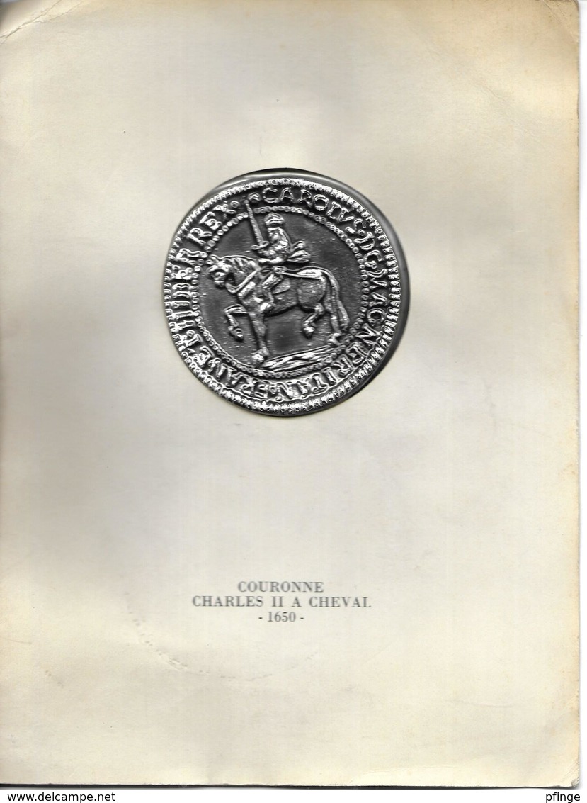 Couronne Charles II à Cheval  - Publicité Médicale Unicilline Diamant - Specimen