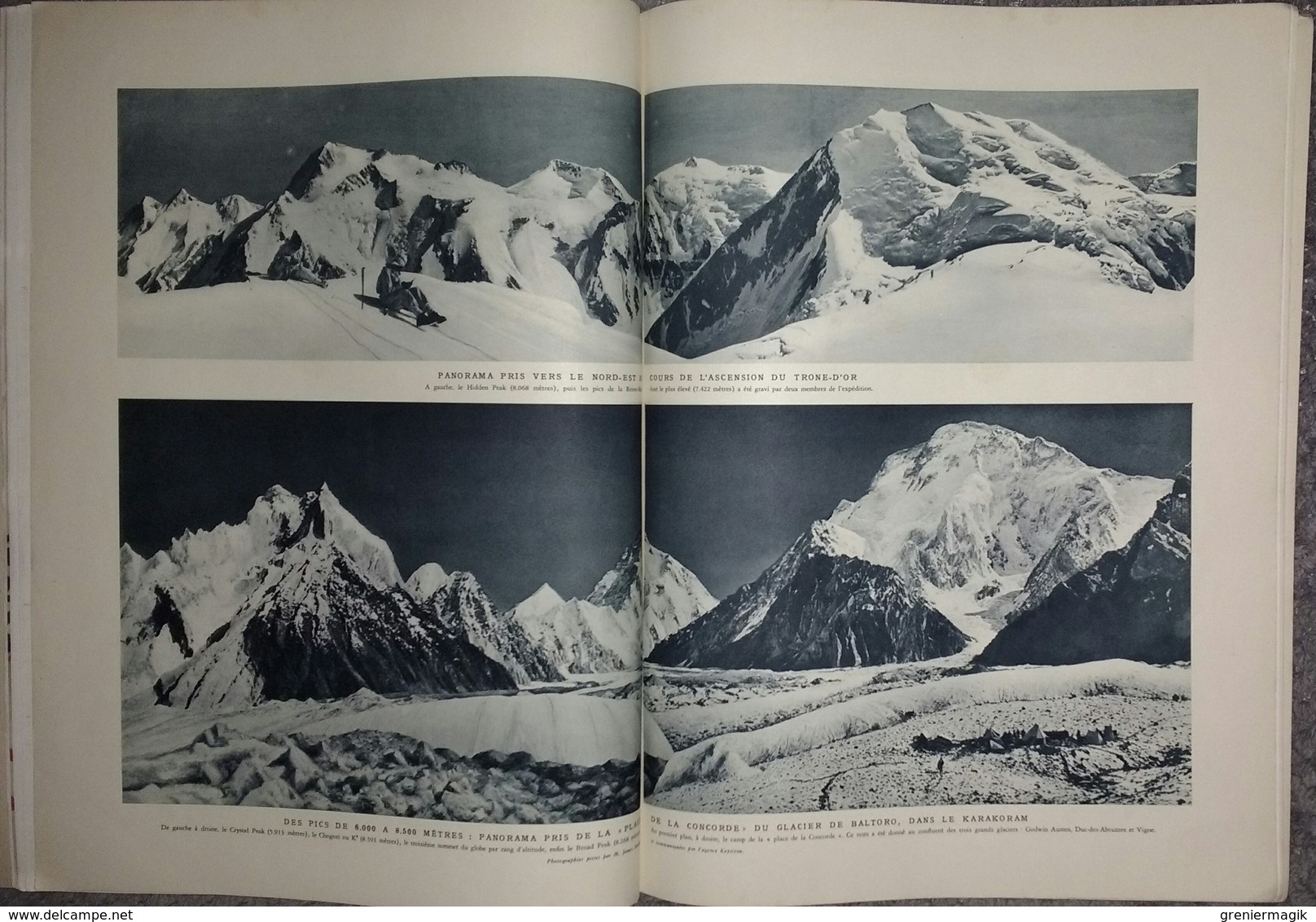 L'Illustration 4808 27/04/1935 Edouard Renard - Alpinisme Himalaya Karakoram - Ras Shamra-Ugarit - Villemaur/vanne