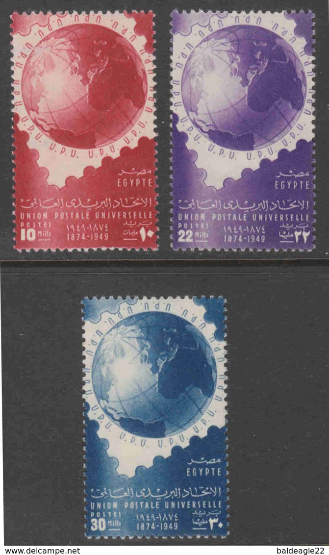 Egypt - Scott #281-83 MNH - Unused Stamps