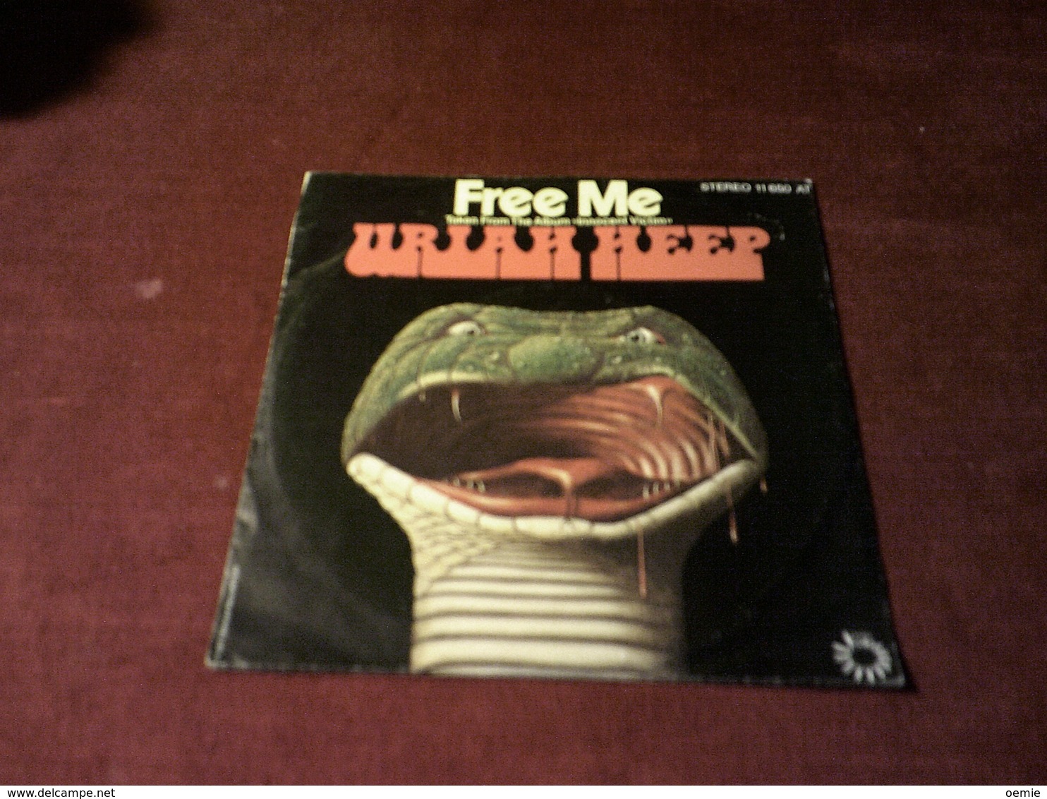 URIAH HEEP  ° FREE ME  / MASQUERADE - Rock