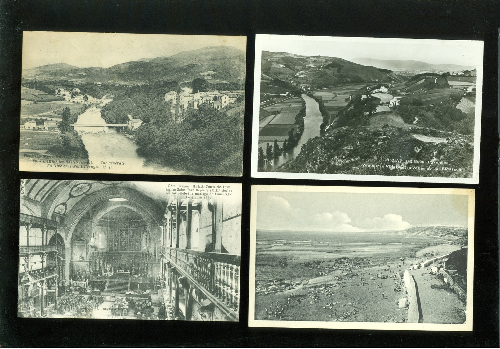 Beau lot de 60 cartes postales de France  Pyrénées - Atlantique       Mooi lot van 60 postkaarten van Frankrijk ( 64 )