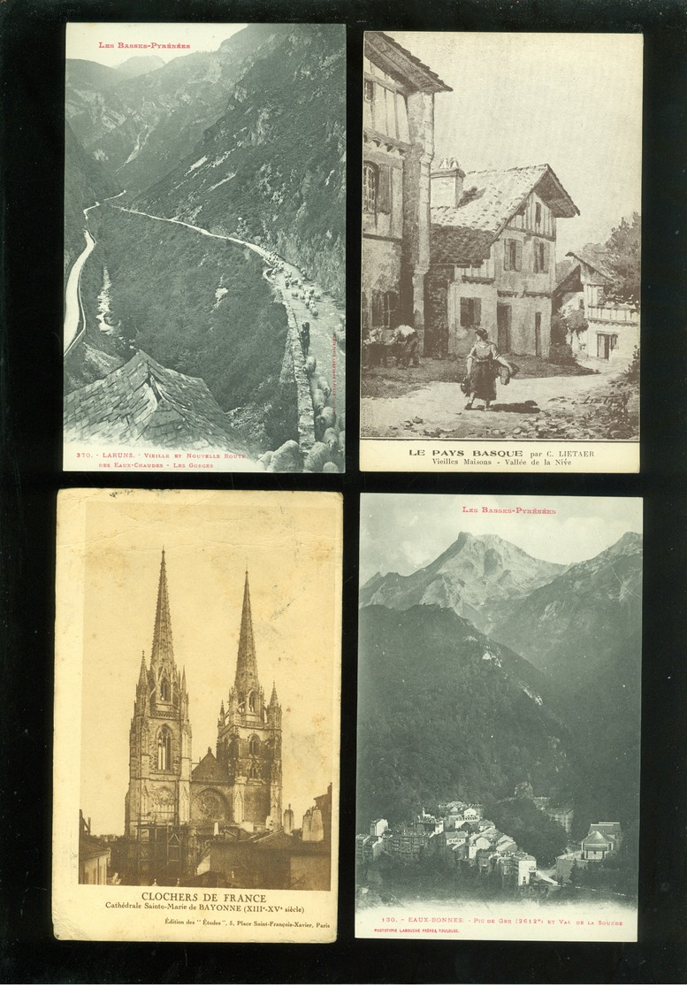 Beau lot de 60 cartes postales de France  Pyrénées - Atlantique       Mooi lot van 60 postkaarten van Frankrijk ( 64 )