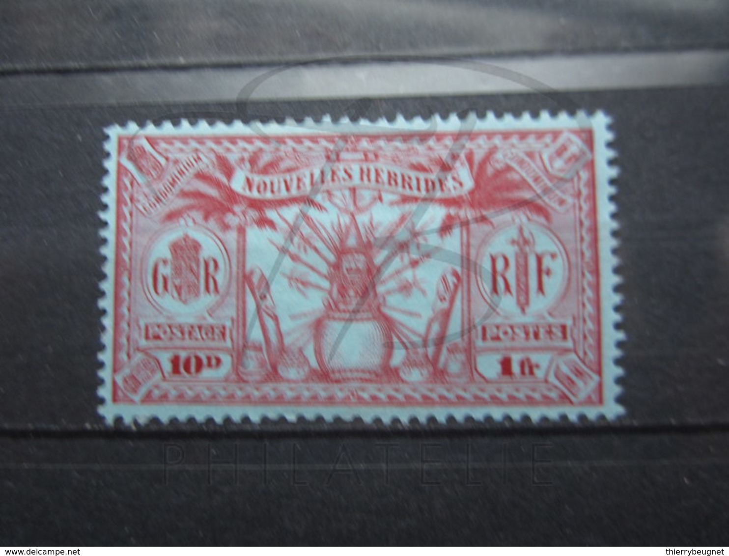 VEND BEAU TIMBRE DES NOUVELLES-HEBRIDES N° 88 , (X) !!! - Neufs