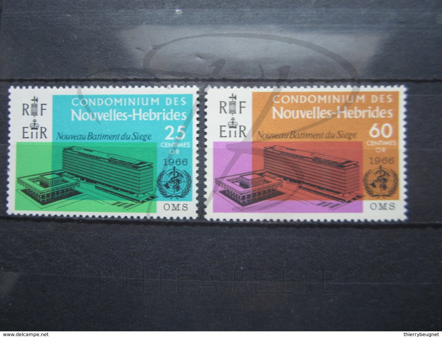 VEND BEAUX TIMBRES DES NOUVELLES-HEBRIDES N° 245 + 246 , XX !!! - Neufs