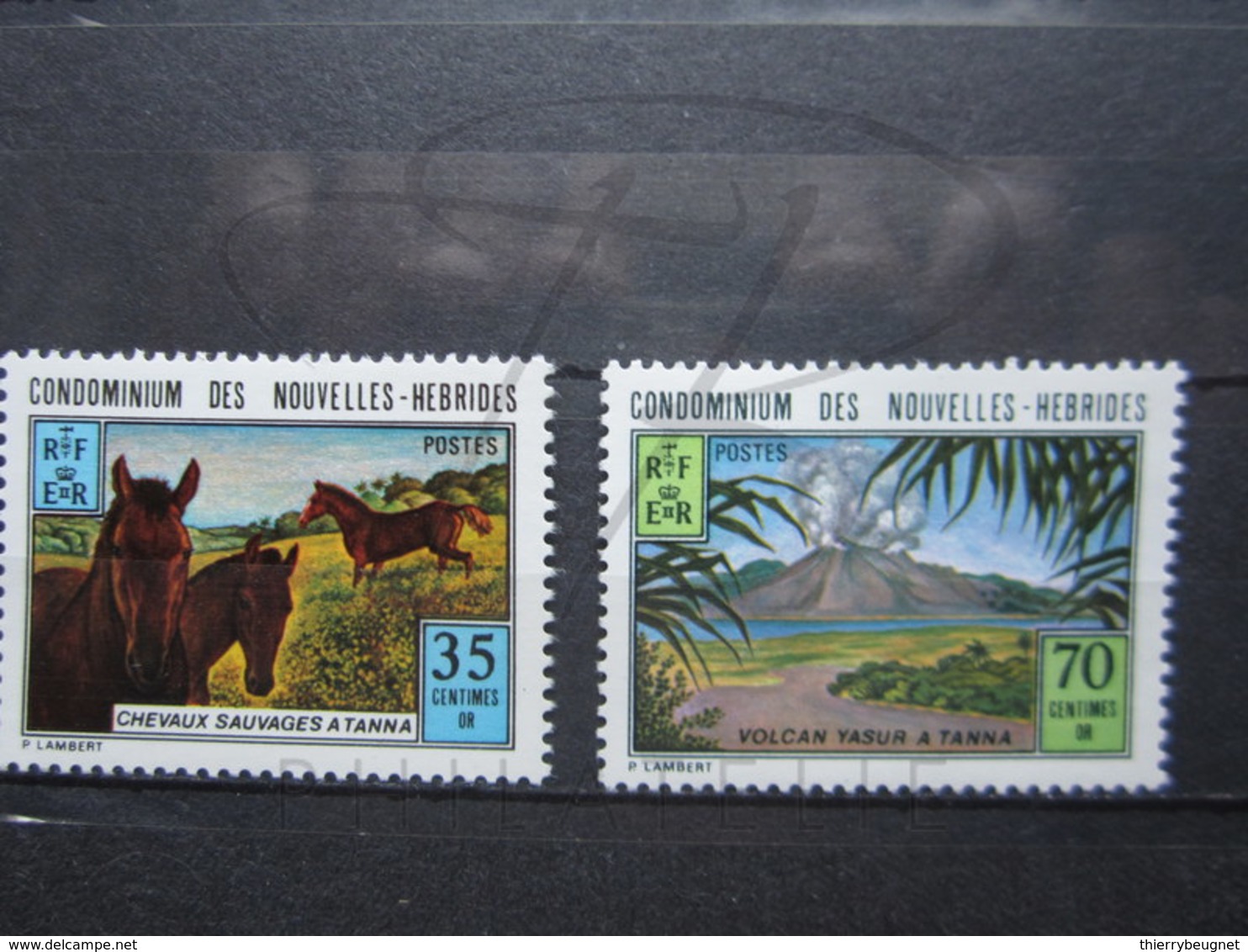 VEND BEAUX TIMBRES DES NOUVELLES-HEBRIDES N° 370 + 371 , XX !!! - Neufs