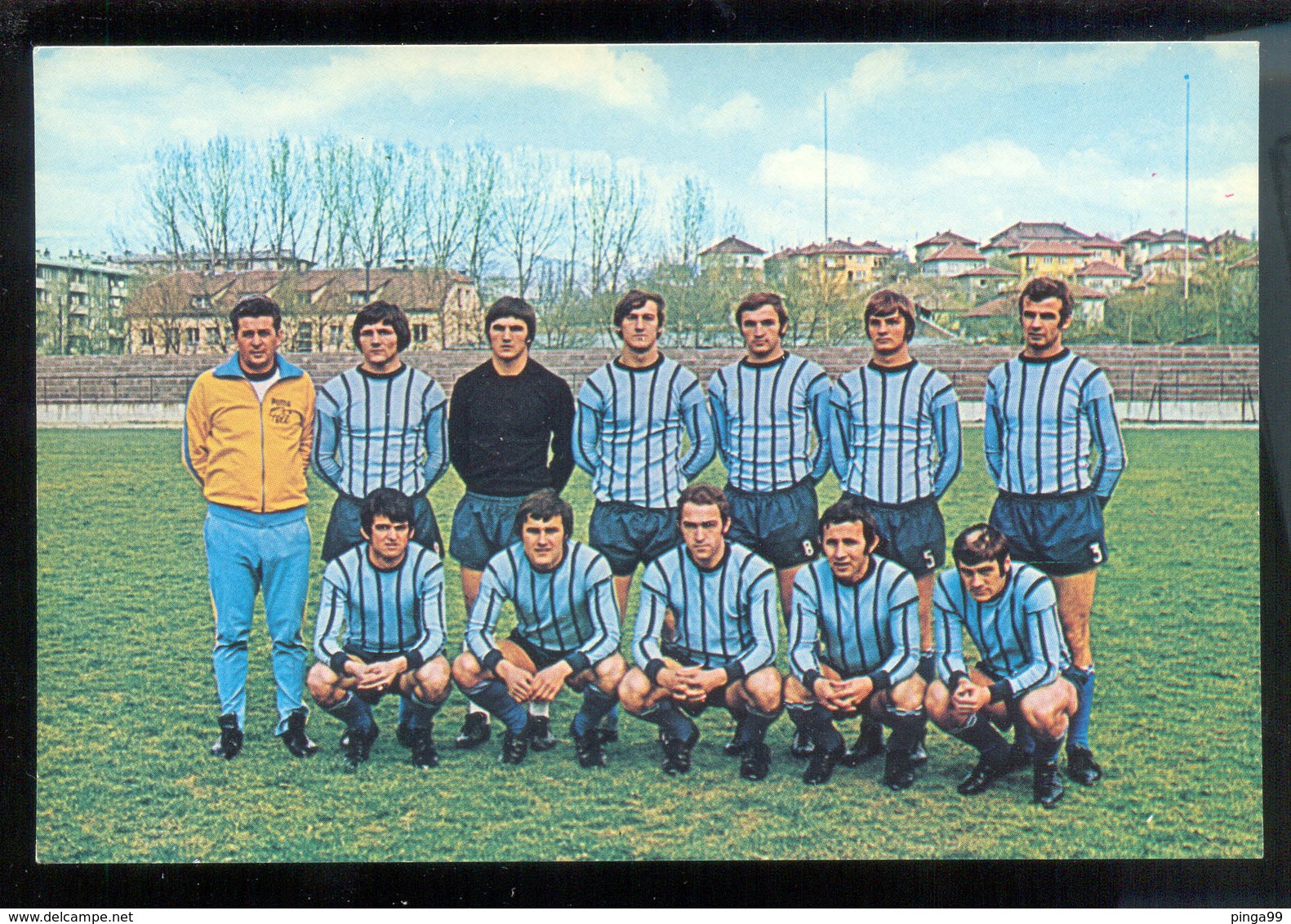 BOSNIA HERZEGOVINA FOOTBALL FK ZELJEZNICAR SARAJEVO  POSTCARD - Soccer