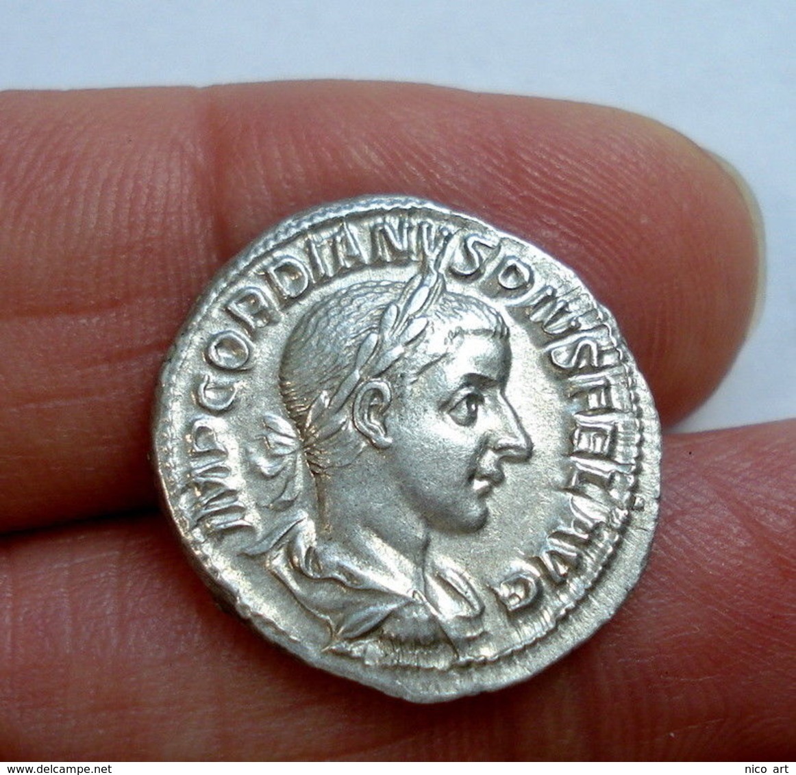 Monnaie, Gordian III Denarius - L'Anarchie Militaire (235 à 284)
