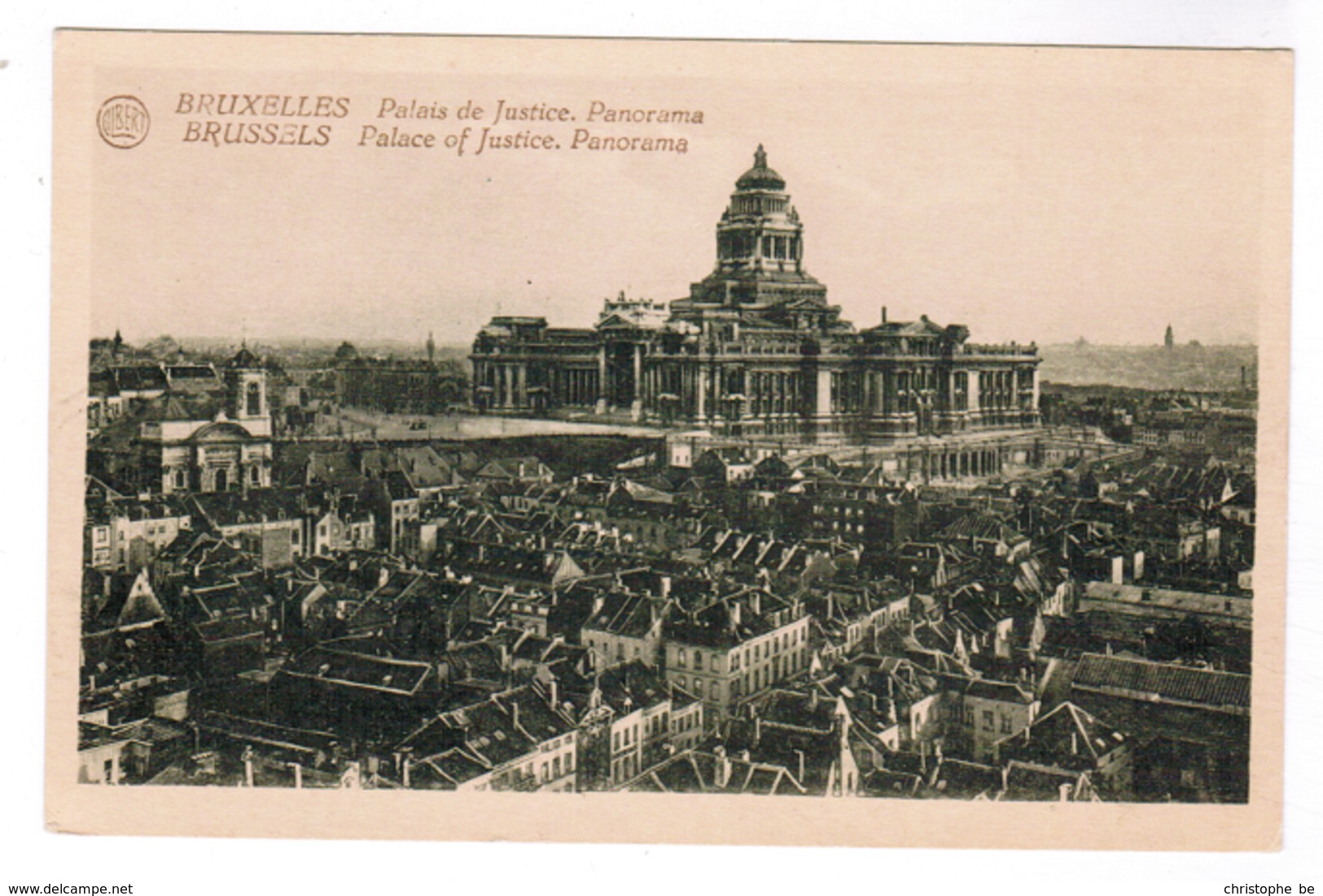 Brussel, Bruxelles, Palais De Justice, Panorama (pk52077) - Viste Panoramiche, Panorama