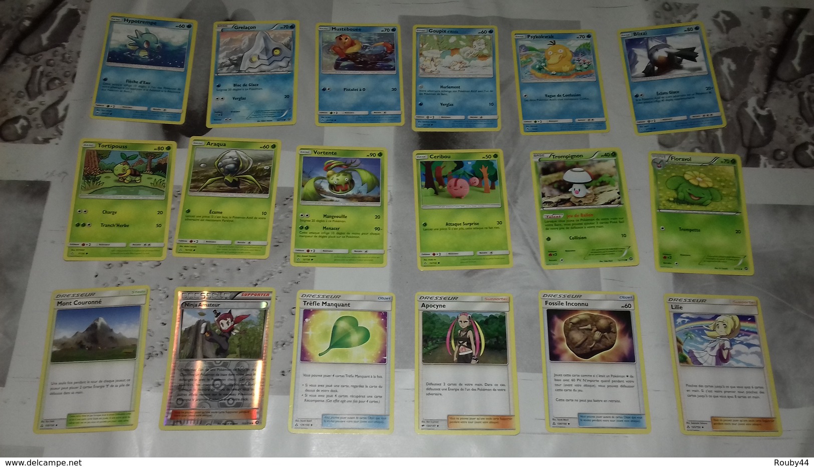 Lot 18 Cartes Pokemon - Autres & Non Classés