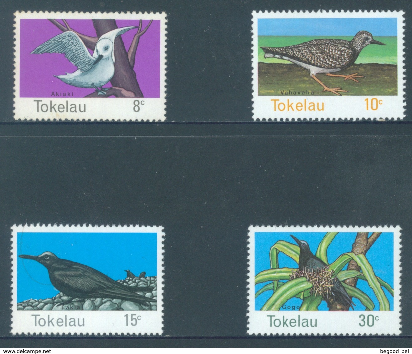 TOKELAU - MNH/** - 1977  - BIRDS - Yv 57-60 -  Lot 18355 - Tokelau