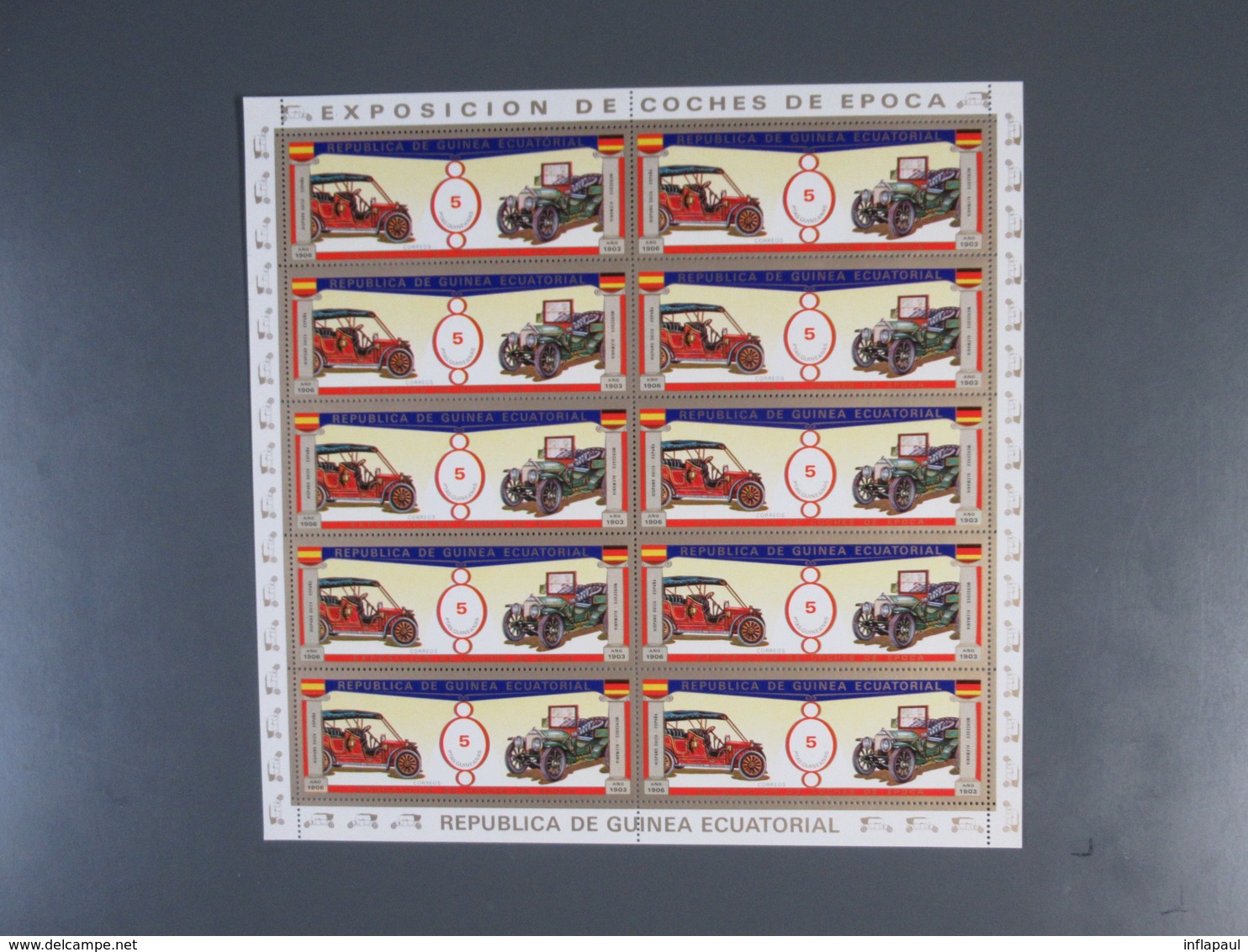 Äquatorialguinea - 28 Sätze in Kleinbögen 215 versch. Klb  ** MNH (2588)