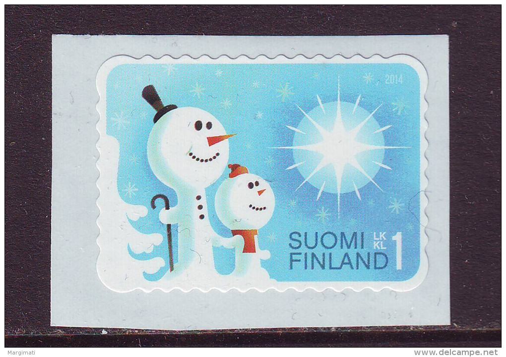 Finnland 2014. Grußmarke, Schneemänner. MNH. Pf.** - Ongebruikt