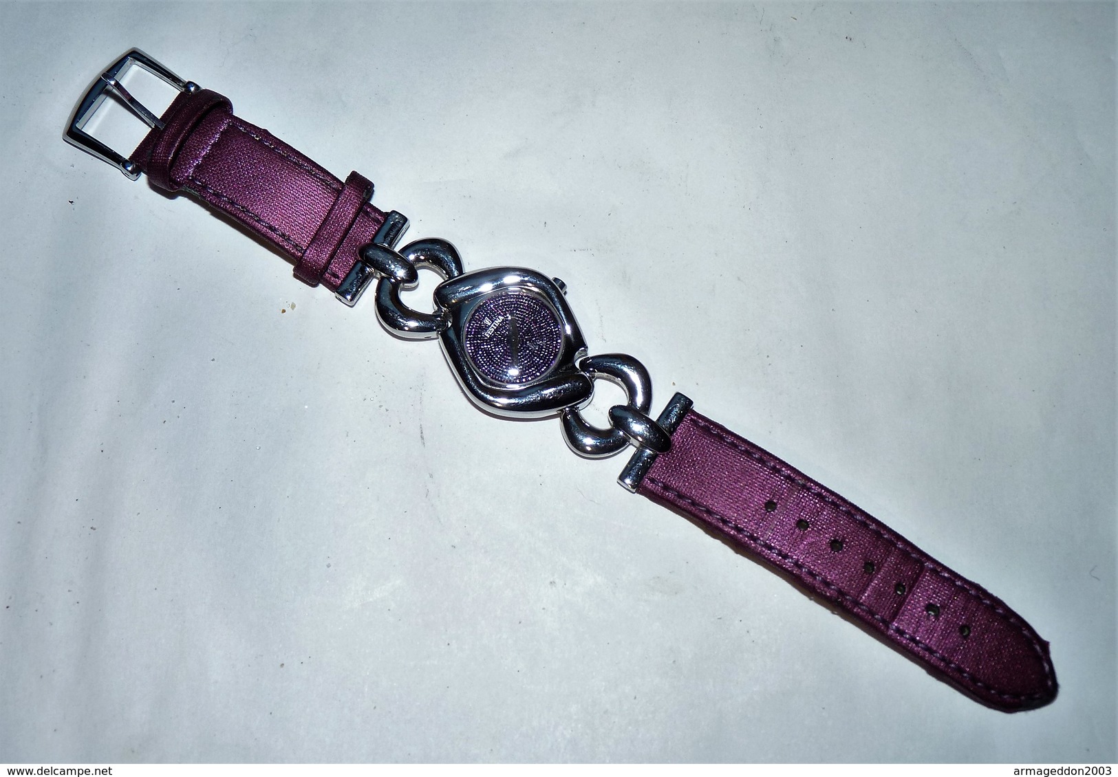 VRAIE MONTRE FEMME FESTINA VIOLET F16545 BRACELET FESTINA VIOLET CUIR BE COFFRET - Horloge: Luxe