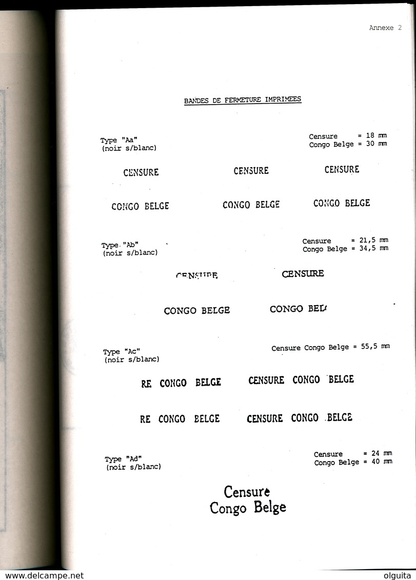 945/25 - LIVRE - CONGO BELGE Censure Civile Et Militaire , Par A. Jeukens ,  58 P. , Années 1980... , Etat NEUF - Colonies Et Bureaux à L'Étranger