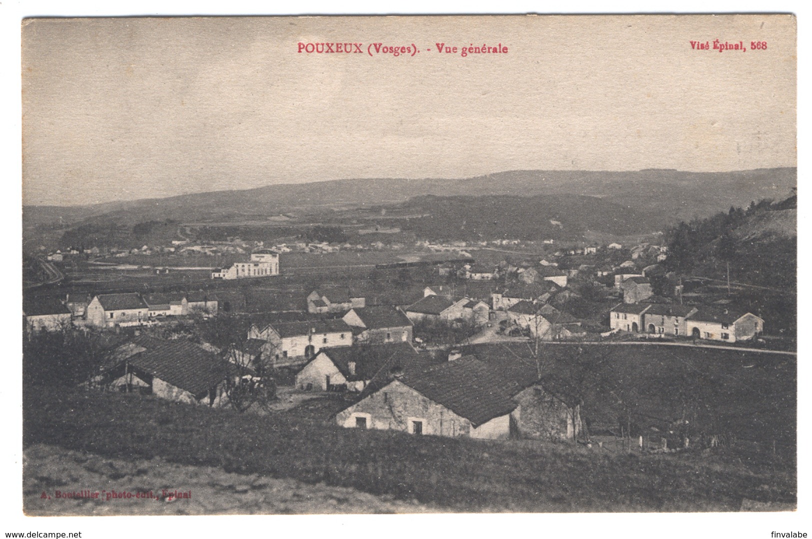 POUXEUX Vue Générale - Pouxeux Eloyes